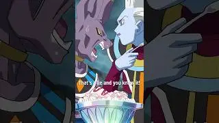 Beerus Eats Whis&rsquo; Last Strawberry😂