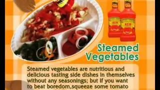 Ken Sauce Steamed Vegetables