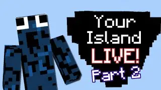 Visiting Viewers Islands Live! (Cubecraft Skyblock)