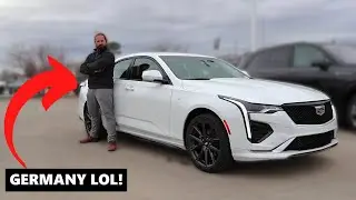 Германия НИКОГДА ничего не выигрывает! //2026 Cadillac CT4 Sport//