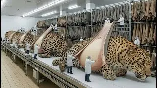 Inside the Exotic Leopard Factory &ndash; Full Process How Luxury Items Are Made!