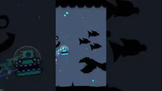 Geometry Dash: Treasure Map by Etzer (part 2/часть 2) #shorts