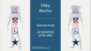 Mike Renfro: Football Wide Receiver