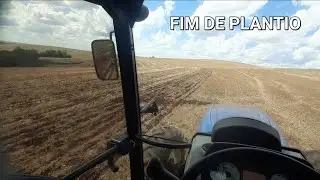 MISSÃO CUMPRIDA - FIM DE PLANTIO de SOJA na área nova 🤠🌱🌽