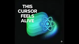 How a Living Cursor Animation in React ||Aura Trail Explained Line by Line #react