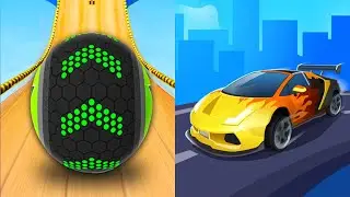Going Balls VS Crazy Rush 3D - All Levels SpeedRun Gameplay Ep 1