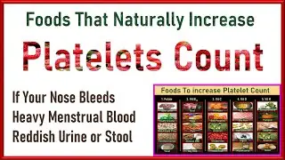 How to Increase Platelets Count in Blood Naturally | Foods To Eat And To Avoid