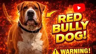 RED BULLY KUTTA 🔥 Big Body Big Head | BK WORLD