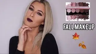 DOSE OF COLORS | MARVELOUS MAUVES | PURPLE SMOKEY EYE | FALL MAKEUP