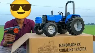 World First Handmade Rx Sonalika Tractor 😍💪 | Unboxing & Testing