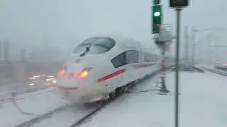 Zugverkehr in Halle(Saale)Hbf [Teil 3-720p] ICE Sprinter,IC2, ICE 1-ICE 3