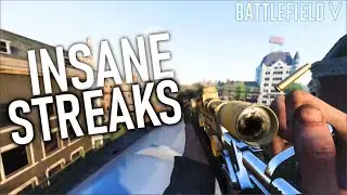 Sniper is UNSTOPPABLE on Grind! - Battlefield 5 Sniper Streaks
