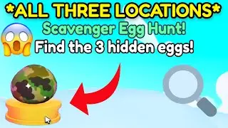 3 Locations To Find All Pet Simulator X Scavenger Egg Hunt Easily!