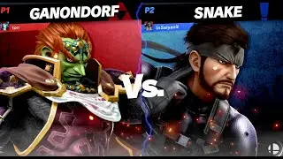 My Ganon vs Snake SSBU