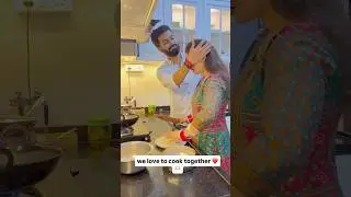COOKING with PARTNER ❤️ #youtubeshorts #shorts #viralshorts