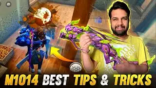 TOP 5 BEST TIPS AND TRICKS - HOW TO USE M1014 - #JONTYGAMING - GARENA FREEFIRE BATTLEGROUND