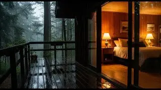 Night Rain in the Forest 🌧️ | Calm Nature Sounds for Deep Rest, Focus & Meditation
