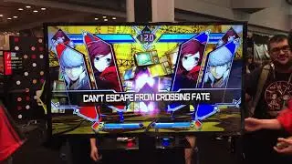BlazBlue: Cross Tag Battle New York Comic Con Gameplay
