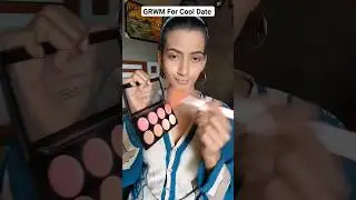 Get ready for Cool Date #makeup #makeupforbeginners #makeupfordarkskin #makeuptutorial #grwm