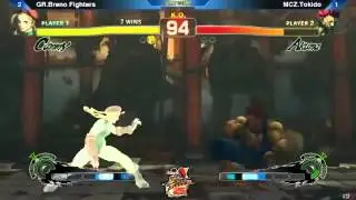SSF4 AE 2012 GR Breno Fighters vs MCZ Tokido - SF25th Brazil Grand Finals