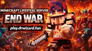 THE FINAL END WAR 😈 |  DR WIZARD Lifesteal Server @Drwizardop 