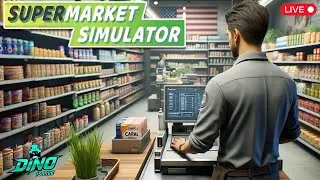 Supermarket Simulator LIVE 🔴|Dino is Live🐰❤️| #gaming #livestreaming #live #fyp #youtube