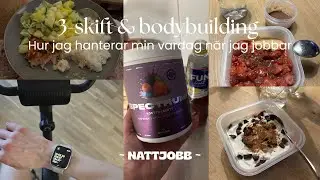 3-skift & bodybuilding | Hur jag hanterar min vardag när jag jobbar