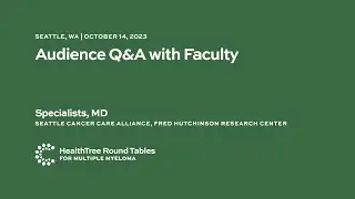 Roundtable Audience Q&A with Faculty | Seattle WA Oct 14, 2023