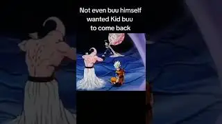 Super Buu is scared of Kid Buu | #dragonballz #dbz #majinbuu #superbuu #kidbuu #slickprince