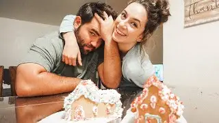 Gingerbread House Challenge (Husband Vs. Wife) Featuring.... The Grinch.