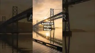 Мост Астория-Меглер: 4 мили чистого волшебства Тихого океана #приключения #великолепныйтихоокеанс...