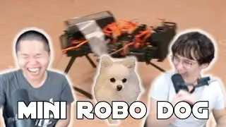 Michael Reeves and Disguised Toast build a robot dog | ft. Drill Chan & Temmie