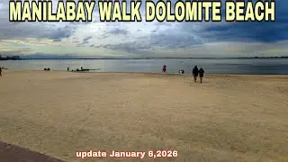 Manilabay walk dolomite beach update January 6,2026 @marcelo butac vlogs 