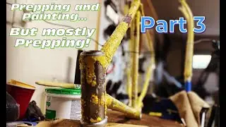 Schwinn Continental Restoration Part 3: Prepping and Painting... But Mostly Prepping!