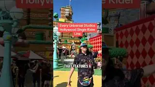 Все аттракционы Universal Studios Hollywood доступны в одиночном режиме #universalstudioshollywoo...