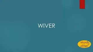 Wiver Meaning