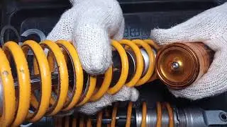 Ohlins suspension -.Copy, review and repair, Nmax/ rebuild with new oilseal, bladder repair....