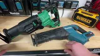 Metabo HPT 36v VS Makita XGT 40v Reciprocating Saws! First impressions and Features!