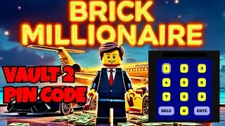 BRICK MILLIONAIRE TYCOON FORTNITE - SECRET VAULT PIN CODE
