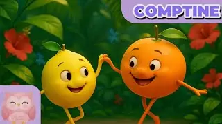 🎵 MONSIEUR CITRON ET MADAME ORANGE 🍊🍋 - Comptines et chansons pour enfants et b&eacute;b&eacute;s