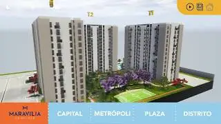 #Maqueta #Virtual #arquitect&oacute;nica 3D #Diorama Scale Model Archviz - Navi3d.mx #real #estate