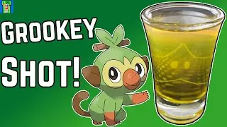 How to Make A Grookey Layered SHOT! (Pokemon Sword & Shield)