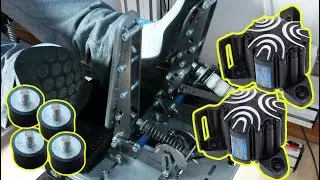 🔊BASS SHAKERS🔊 Sim Racing Pedals MOD! Adding anti-vibration mounts improved tactile performance!