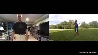 JSKA Rochester Virtual Dojo 8/16/22 Beginner basics, Kata and sparring.