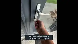 Доработали окна и двери в доме #блогокна #остеклениедомов #окнаспб #остекление