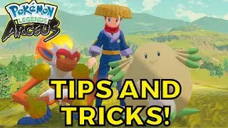10+ Tips and Tricks for Starting Pokemon Legends Arceus!