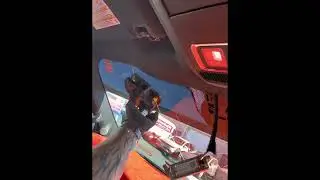 Вырез под лобовое стекло Ford F350 WRD Orange Bat QC