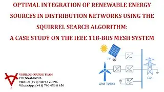 OPTIMAL INTEGRATION OF RENEWABLE ENERGY SOURCES-SQUIRREL SEARCH ALGORITHM-IEEE 118-BUS MESH SYSTEM