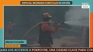 Incendios forestales - Cadena Ser - Intervención del Colegio