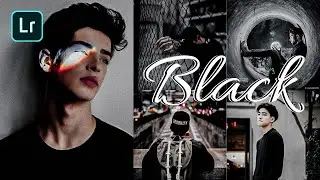 BLVCK Presets - Lightroom Mobile Presets DNG | Black Tone Preset | Black Preset